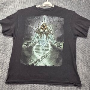 Disturbed‎ T-Shirt Men's XL Black Evolution World Tour 2019